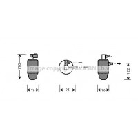 CND164 AVA QUALITY COOLING Осушувач кондиціонера