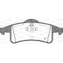 BPA0758.00 OPEN PARTS Комплект гальмівних колодок дисковий гальм