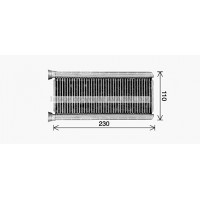 MT6289 AVA QUALITY COOLING Теплообмінник обігрів салону