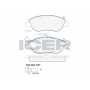 181445-701 ICER Комплект гальмівних колодок дисковий гальм