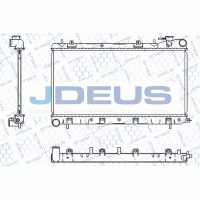 M-026012A JDEUS Радіатор охолодження двигуна