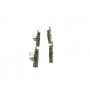 0 986 494 695 BOSCH Комплект гальмівних колодок дисковий гальм