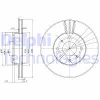 BG3596C DELPHI Гальмівний диск