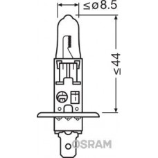 64155-01B OSRAM Лампа розжарювання, Основна фара
