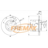 BD0111 FREMAX BRAKE DISC HIGH CARBON