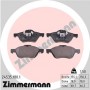 24535.180.1 ZIMMERMANN Комплект гальмівних колодок дисковий гальм