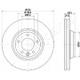 DI-0931 JAPANPARTS Гальмівний диск