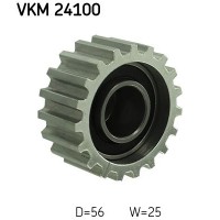 VKM 24100 SKF Паразитный / Ведущий ролик, Зубчастий ремінь