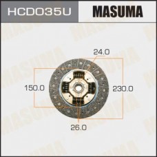 HCD035U MASUMA Диск зчеплення