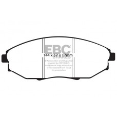 DP1750 EBC Brakes КомплеК т гальмівних колодок, дискове гальмо
