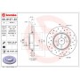 09.8137.2X BREMBO Гальмівний диск
