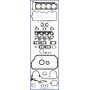 WG1164231 WILMINK GROUP Комплект прокладок двигун