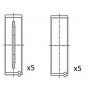 BM1057-025 FAI AutoParts Підшипник колінвалу