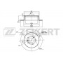 BS-5706 ZEKKERT Гальмівний диск