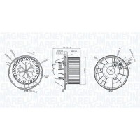 069412229010 MAGNETI MARELLI Вентилятор салону