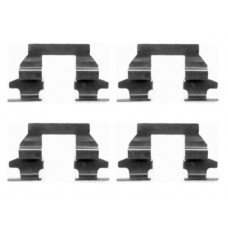 8DZ 355 203-751 HELLA Комплектуючі колодки дискового гальма
