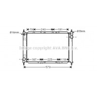 DNA2261 AVA QUALITY COOLING Радіатор охолодження двигуна