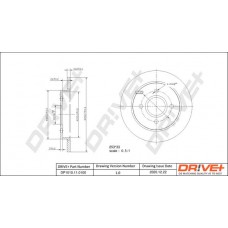 DP1010.11.0100 Dr!ve+ Гальмівний диск