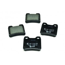 8DB 355 007-451 HELLA PAGID Комплект гальмівних колодок дисковий гальм