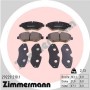 29229.210.1 ZIMMERMANN Комплект гальмівних колодок дисковий гальм