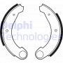LS1159 DELPHI Комплект гальмівних колодок