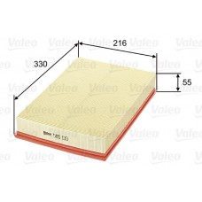 585133 VALEO Повітряний фільтр