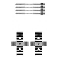 8DZ 355 205-261 HELLA Комплектуючі колодки дискового гальма
