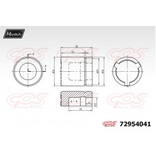 72954041 MAXTECH Поршень корпус скоби гальма