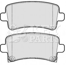 KBP2120 KEY PARTS Комплект гальмівних колодок дисковий гальм
