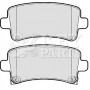 KBP2120 KEY PARTS Комплект гальмівних колодок дисковий гальм