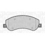 363916060645 MAGNETI MARELLI Комплект гальмівних колодок дисковий гальм