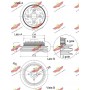 03.90339 AUTOKIT Ремінний шків колінчастий вал