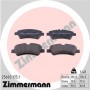 25603.175.1 ZIMMERMANN Комплект гальмівних колодок дисковий гальм