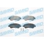 5SP789 SAMKO Комплект гальмівних колодок дисковий гальм