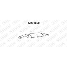 AR01050 VENEPORTE Глушник вихлопних газів кінцевий