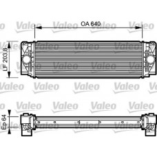 818732 VALEO Интеркулер