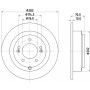 ND6063K NISSHINBO Гальмівний диск
