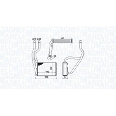 350218421000 MAGNETI MARELLI Теплообмінник обігрів салону