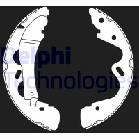 LS2019 DELPHI Комплект гальмівних колодок