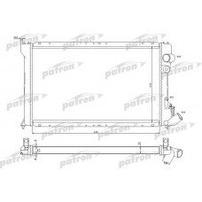 PRS3031 PATRON Радіатор охолодження двигуна