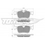 TX 18-87 TOMEX Brakes Комплект гальмівних колодок дисковий гальм