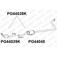 PG44038K VENEPORTE Катализатор
