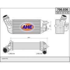 706.036 AHE Интеркулер