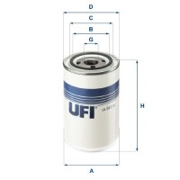 24.341.00 UFI Паливний фільтр