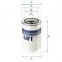 24.341.00 UFI Паливний фільтр