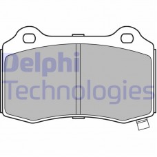 LP3281 DELPHI Комплект гальмівних колодок дисковий гальм