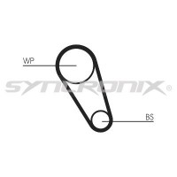SY2101185PE SYNCRONIX Водяний насос комплект зубчастого ременя