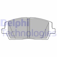 LP3552 DELPHI Комплект гальмівних колодок дисковий гальм