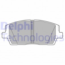 LP3552 DELPHI Комплект гальмівних колодок дисковий гальм