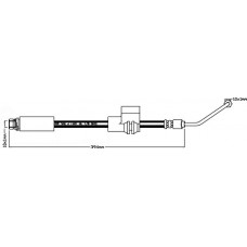 JBH1142L JURATEK Гальмівний шланг